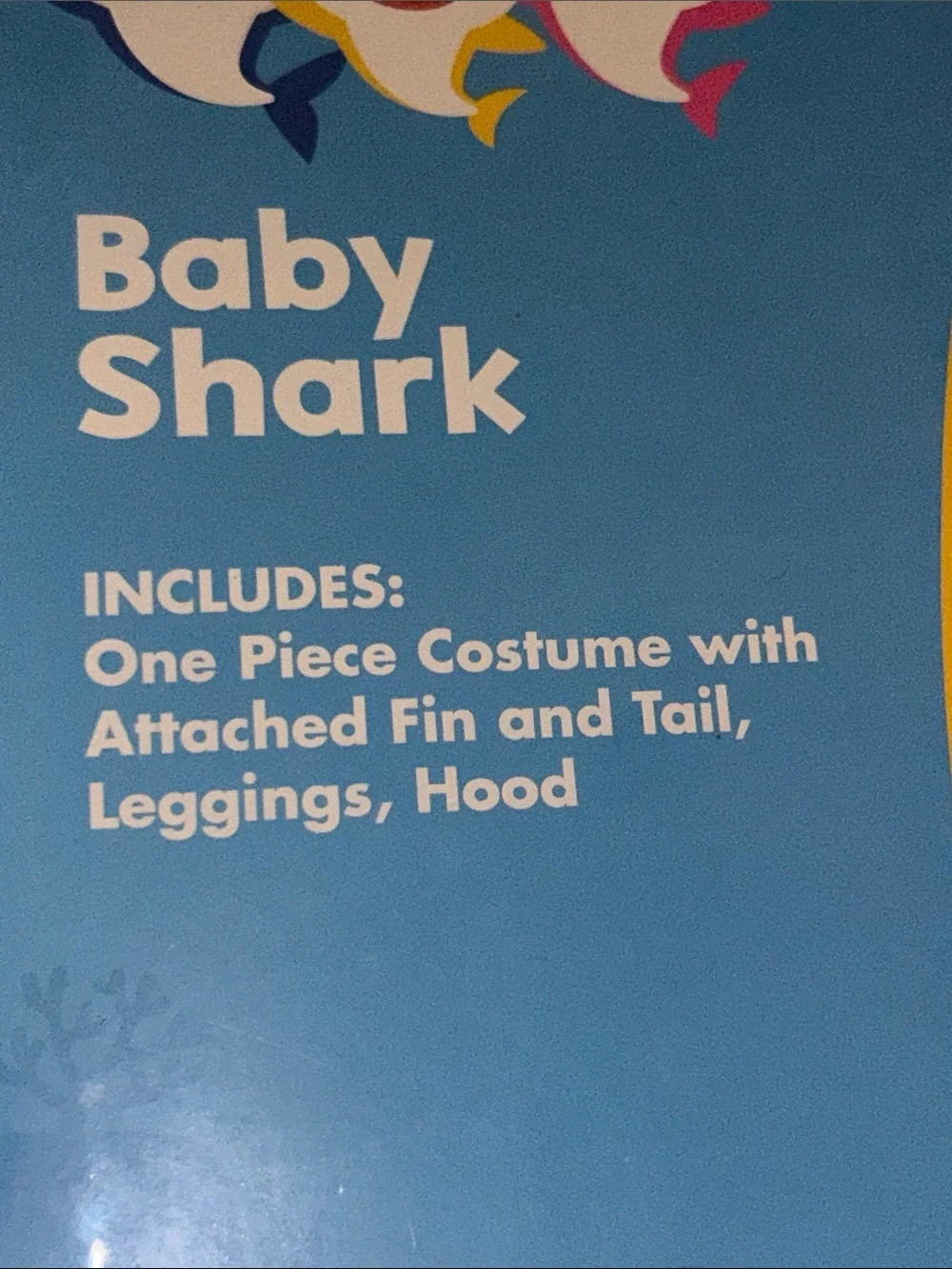 Nickelodeon Yellow Baby Shark Infant Costume by Pinkfong 12- 18 Months